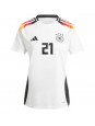 Deutschland Ilkay Gundogan #21 Heimtrikot für Frauen EM 2024 Kurzarm